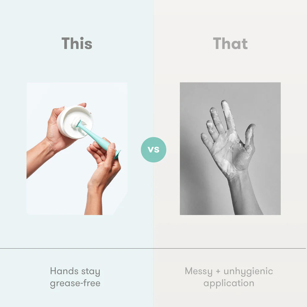 Diaper Cream Booty Brush - Teal