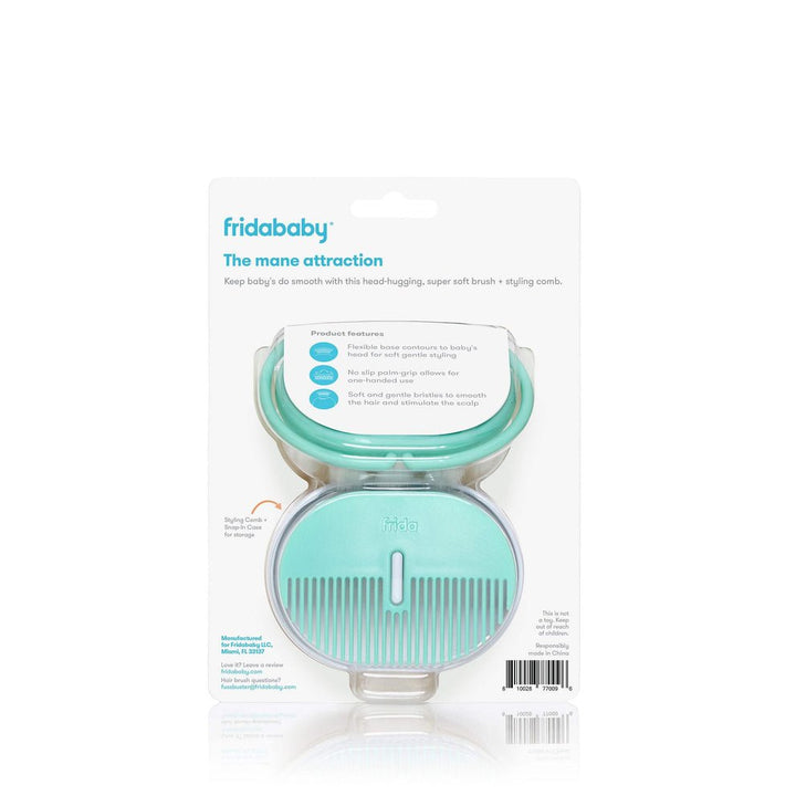 Baby Head-Hugging Hairbrush + Styling Comb Set - Guam Baby Company