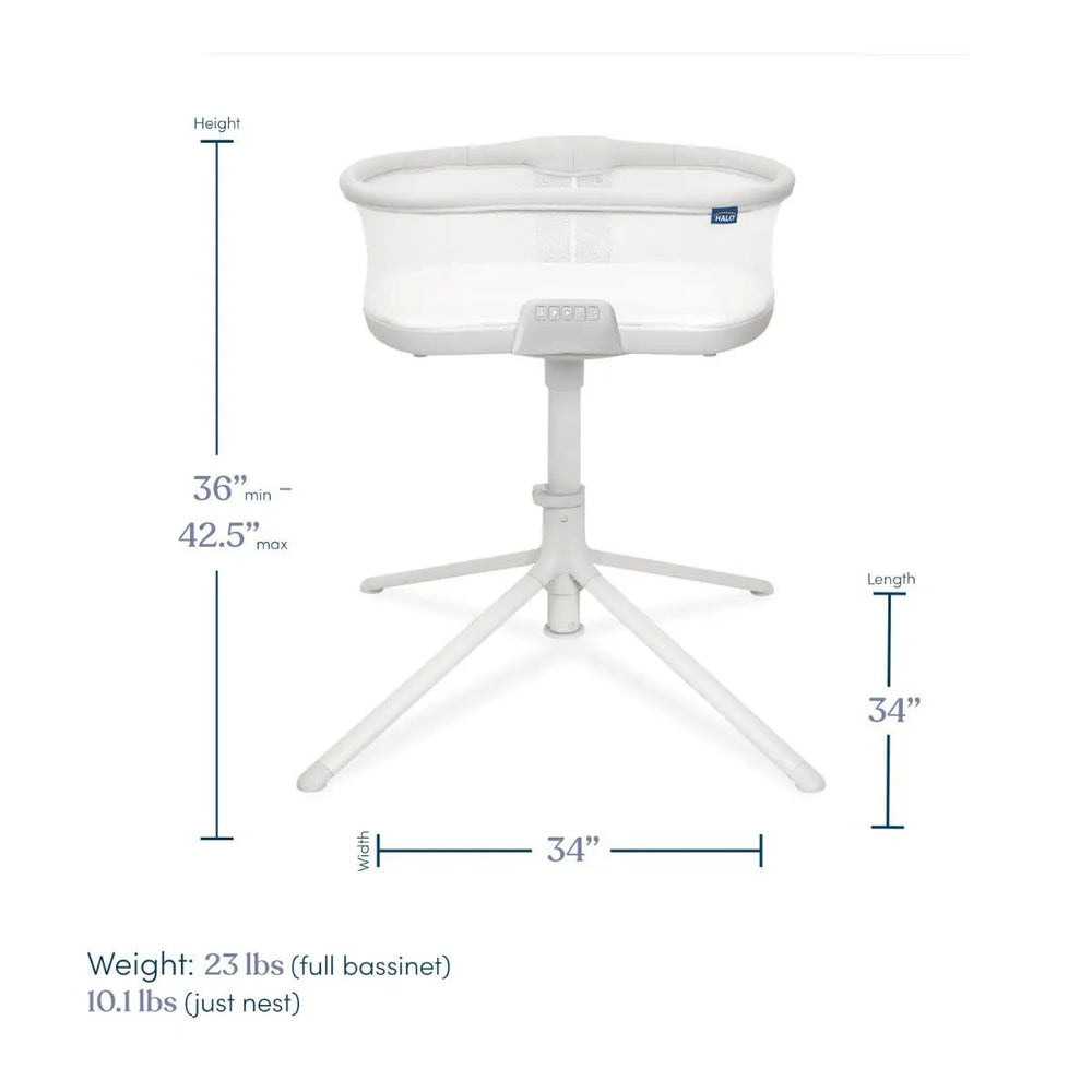 BassiNest® Soothing Swivel Sleeper 3.0 - Guam Baby Company