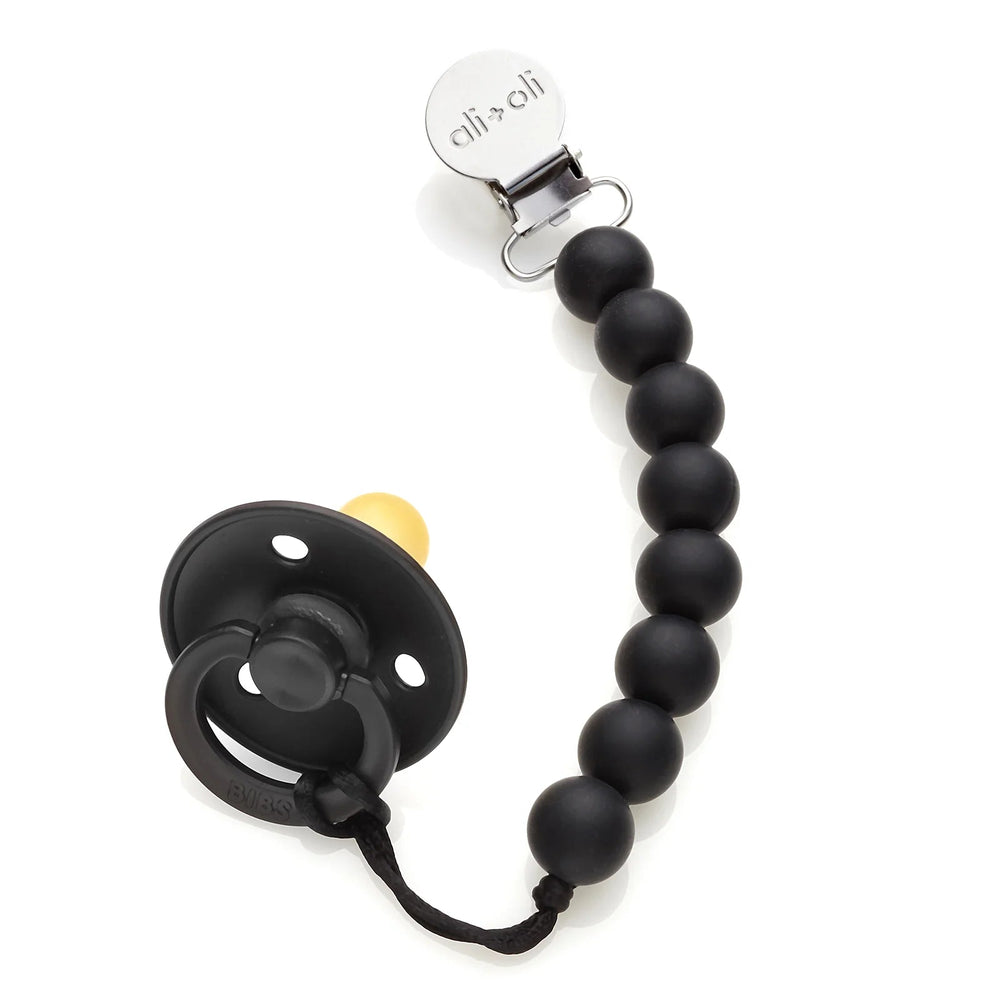 Black Pacifier Clip - Guam Baby Company
