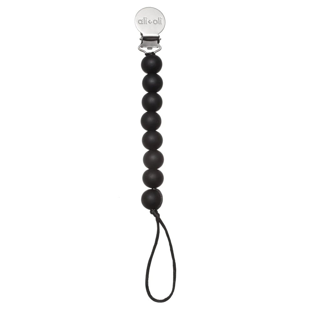 Black Pacifier Clip - Guam Baby Company