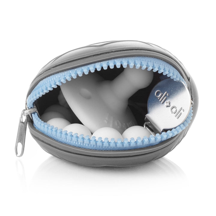 Grey Pacifier Case - Guam Baby Company