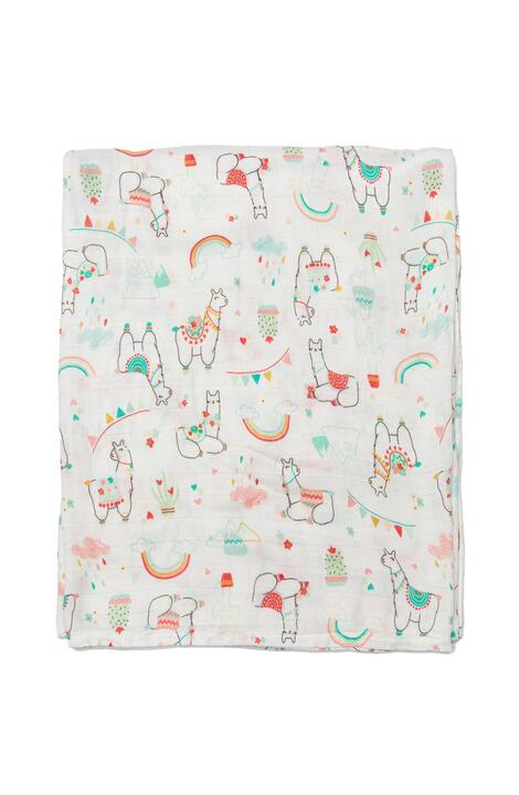 Llama muslin swaddle hotsell