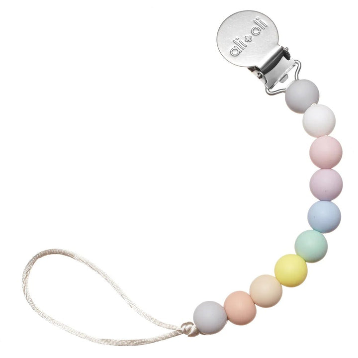 Thin Pastel Pacifier Clip - Guam Baby Company
