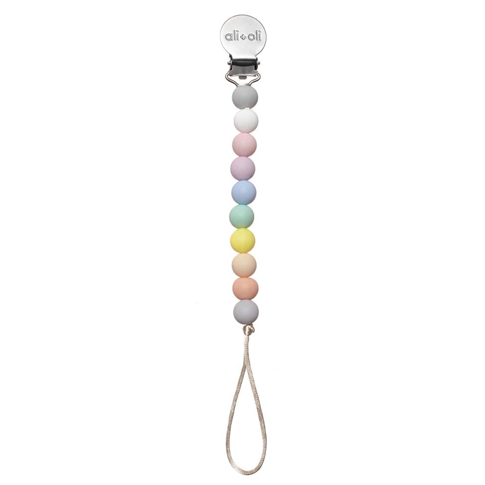 Thin Pastel Pacifier Clip - Guam Baby Company