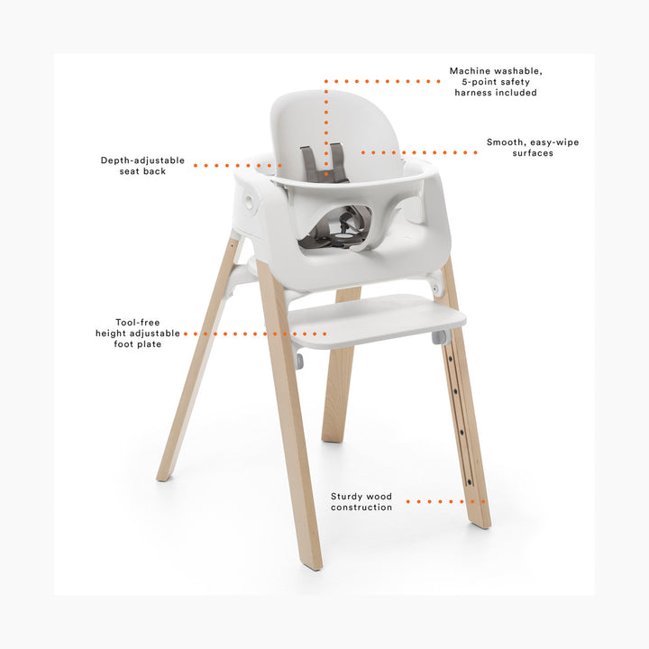 Steps™ Complete Highchair with Chair, Baby Set, Cushion & Tray
