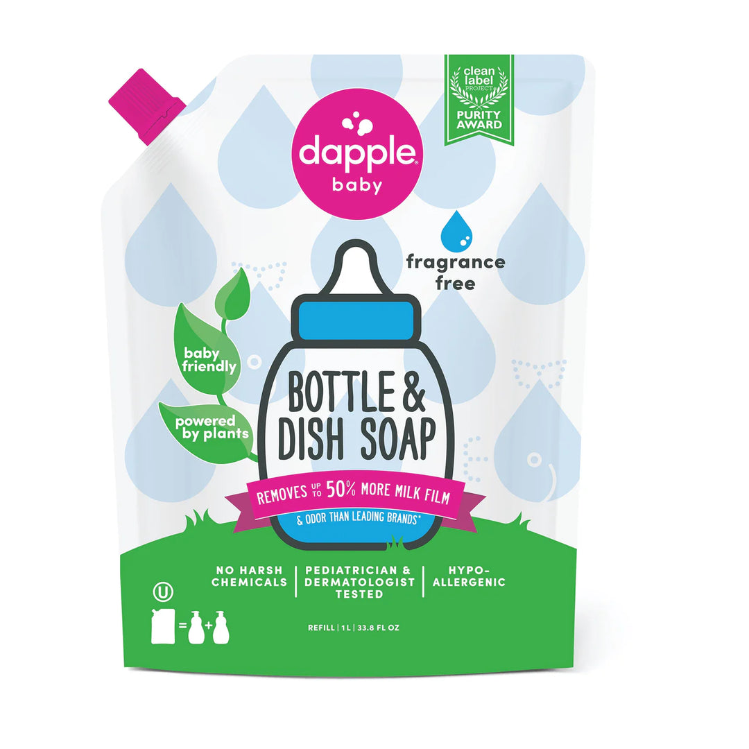 Dapple Baby Bottle &amp; Dish Soap-Fragrance Free