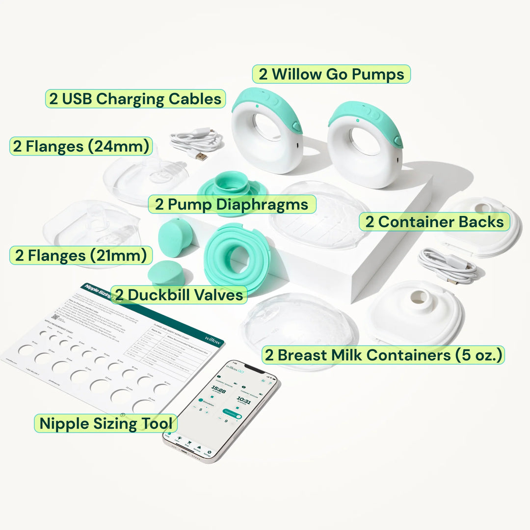 Willow Go® Wearable Breast Pump