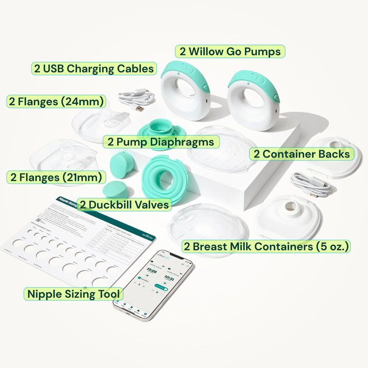 Willow Go® Wearable Breast Pump