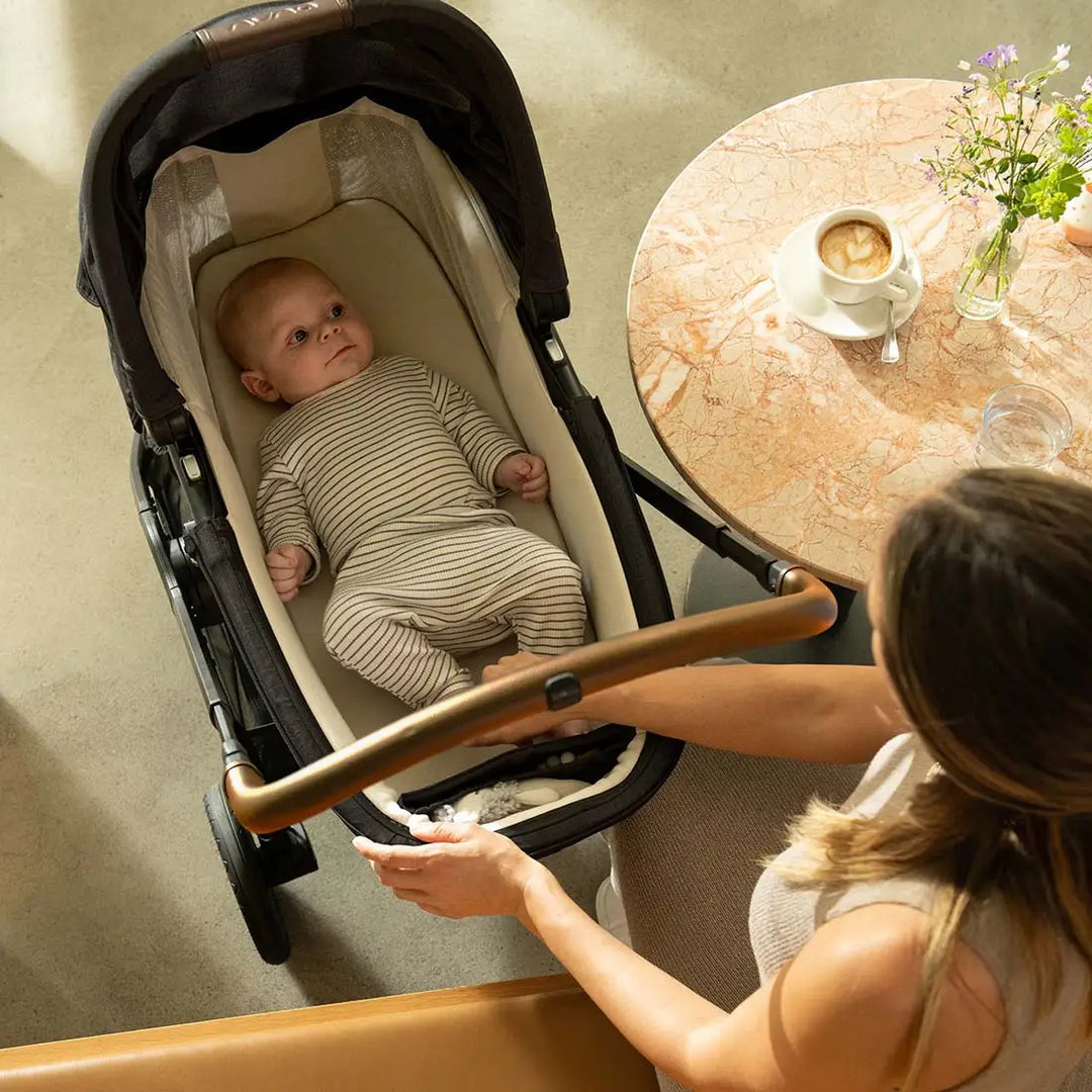 SWIV™ &amp; TRIV™ series bassinet + stand