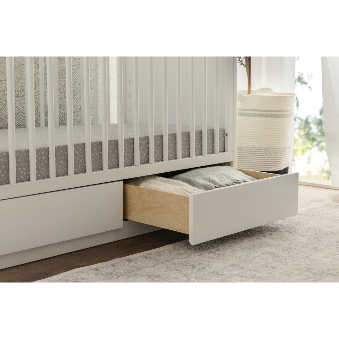 Bento 3-in-1 Convertible Storage Crib w/Toddler Bed Conversion Kit