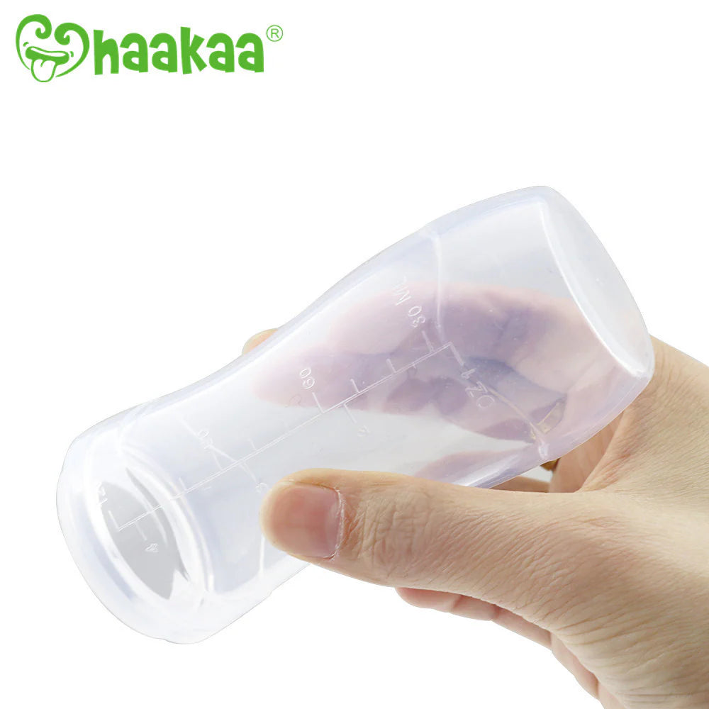 Silicone Baby Food Dispensing Spoon with Cap