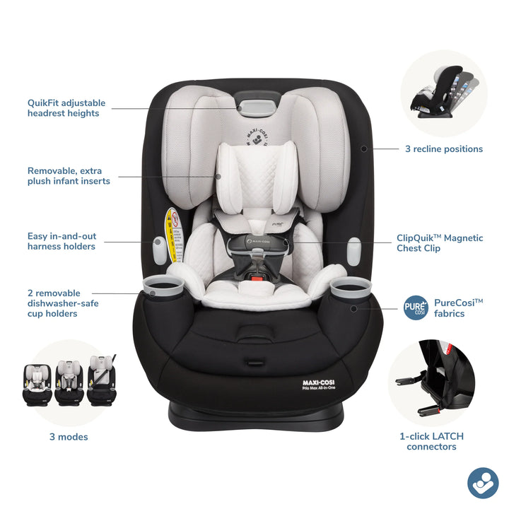 Pria™ Max All-in-One Convertible Car Seat