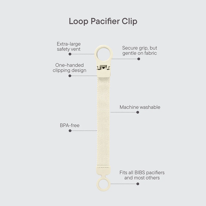 BIBS Pacifier Clip Loop
