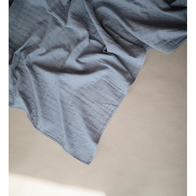 Muslin Swaddle Blanket Organic Cotton (Tradewinds)