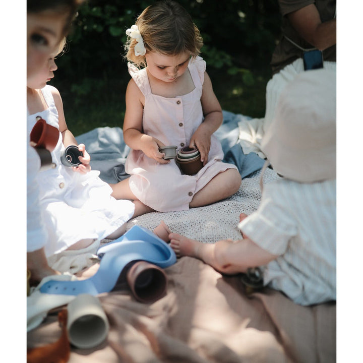 Muslin Swaddle Blanket Organic Cotton (Blush)