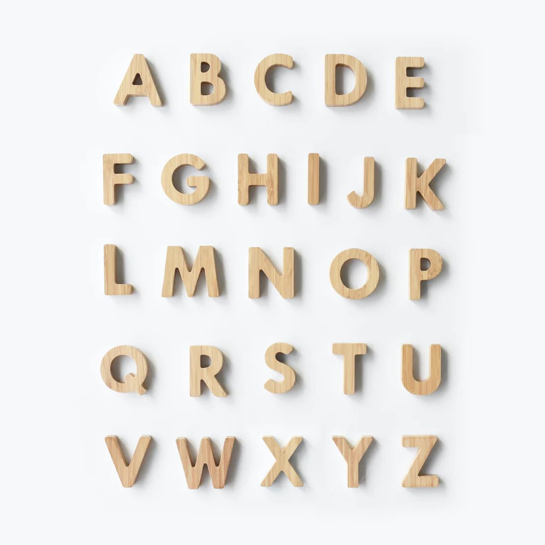 Bamboo Alphabet - Guam Baby Company