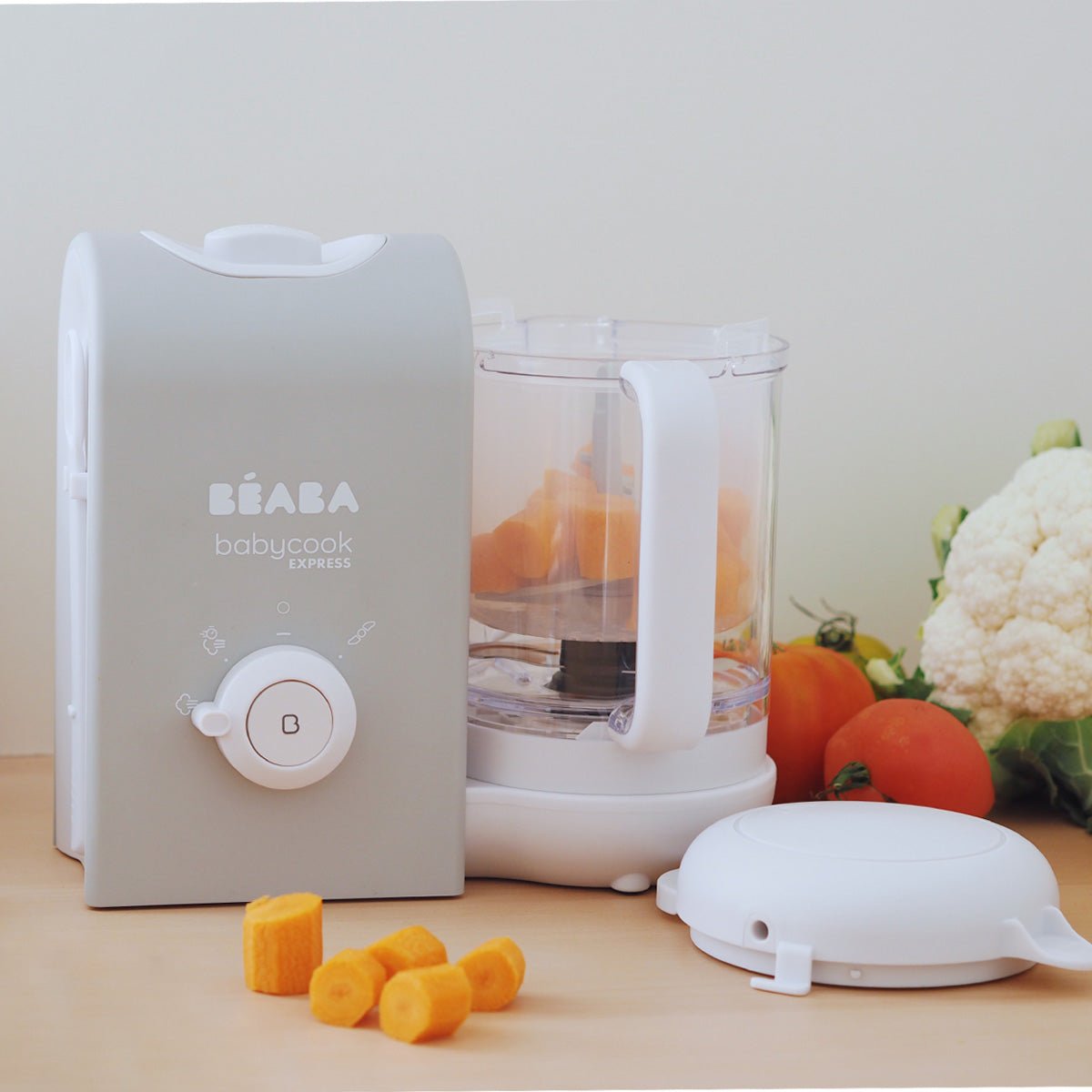 BEABA Babycook® Express Baby Food Maker – Grey - Guam Baby Company