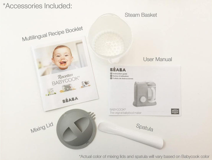 BEABA Babycook® Solo Homemade Baby Food Maker – Cloud - Guam Baby Company