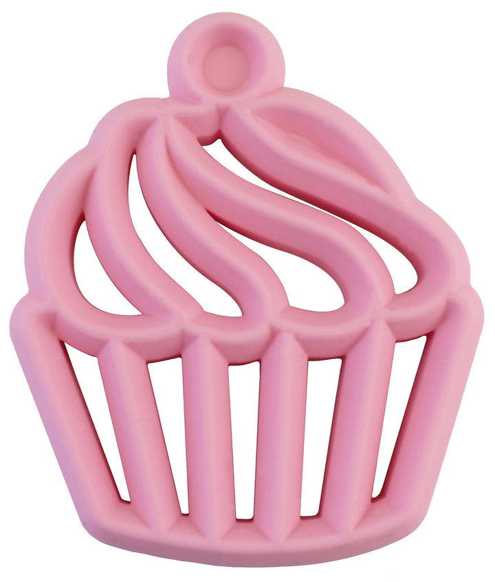 Cupcake Chew Crew™ Silicone Baby Teether - Guam Baby Company