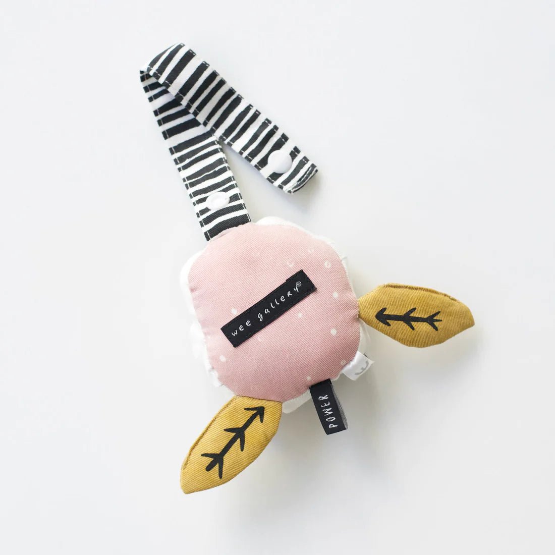 Flower Stroller Toy With Crinkle - Guam Baby Company