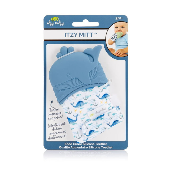 Itzy Mitt - Whale - Guam Baby Company
