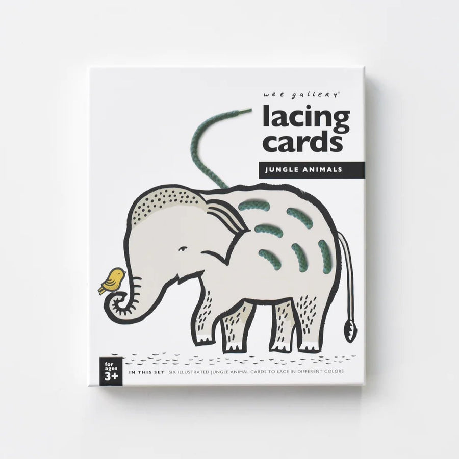 Lacing Cards - Jungle Animals - Guam Baby Company
