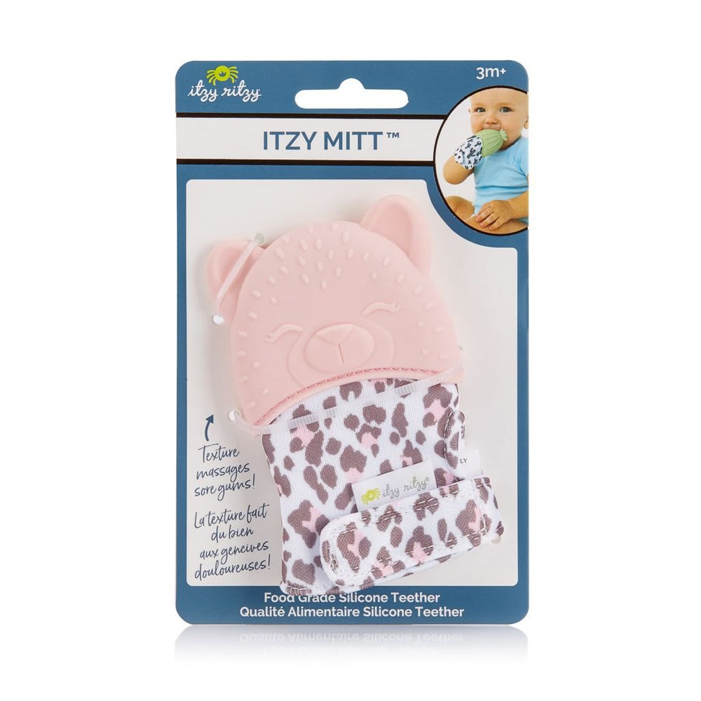Leopard Itzy Mitt - Guam Baby Company