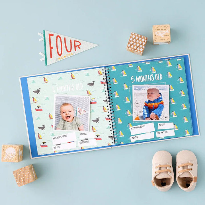 Little Captain Memory Baby Book - Guam Baby Company