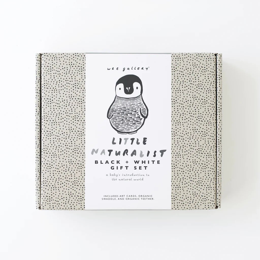 Little Naturalist Gift Set - Black + White - Guam Baby Company