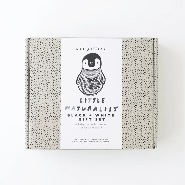 Little Naturalist Gift Set - Black + White - Guam Baby Company