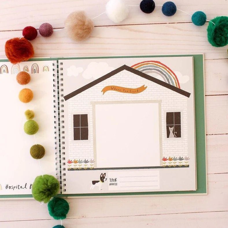 Little Rainbow Memory Baby Book - Guam Baby Company