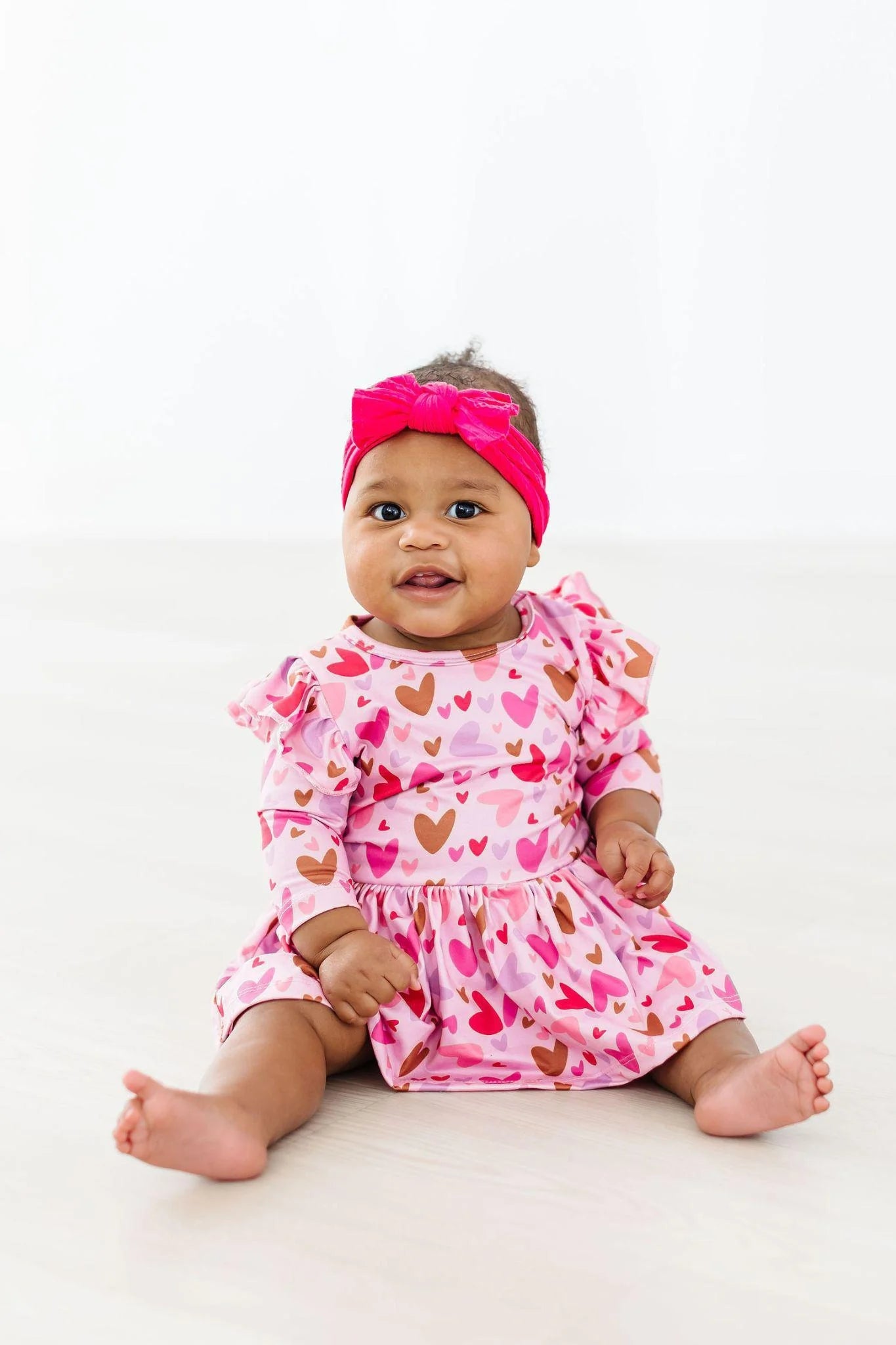 MELT MY HEART TWIRL FLUTTER BODYSUIT - Guam Baby Company