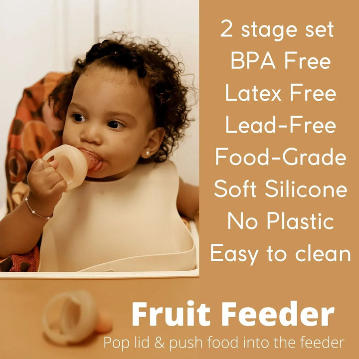 Oat & Coco - Food & Fruit Feeder Pacifier Set for Baby - Guam Baby Company