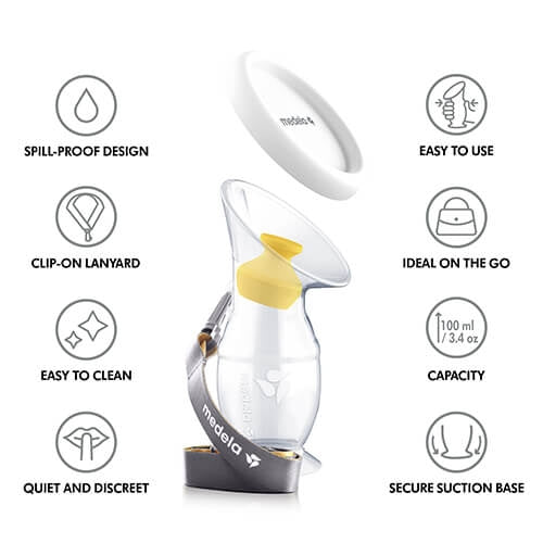 Silicone Breast Milk Collector - Guam Baby Company