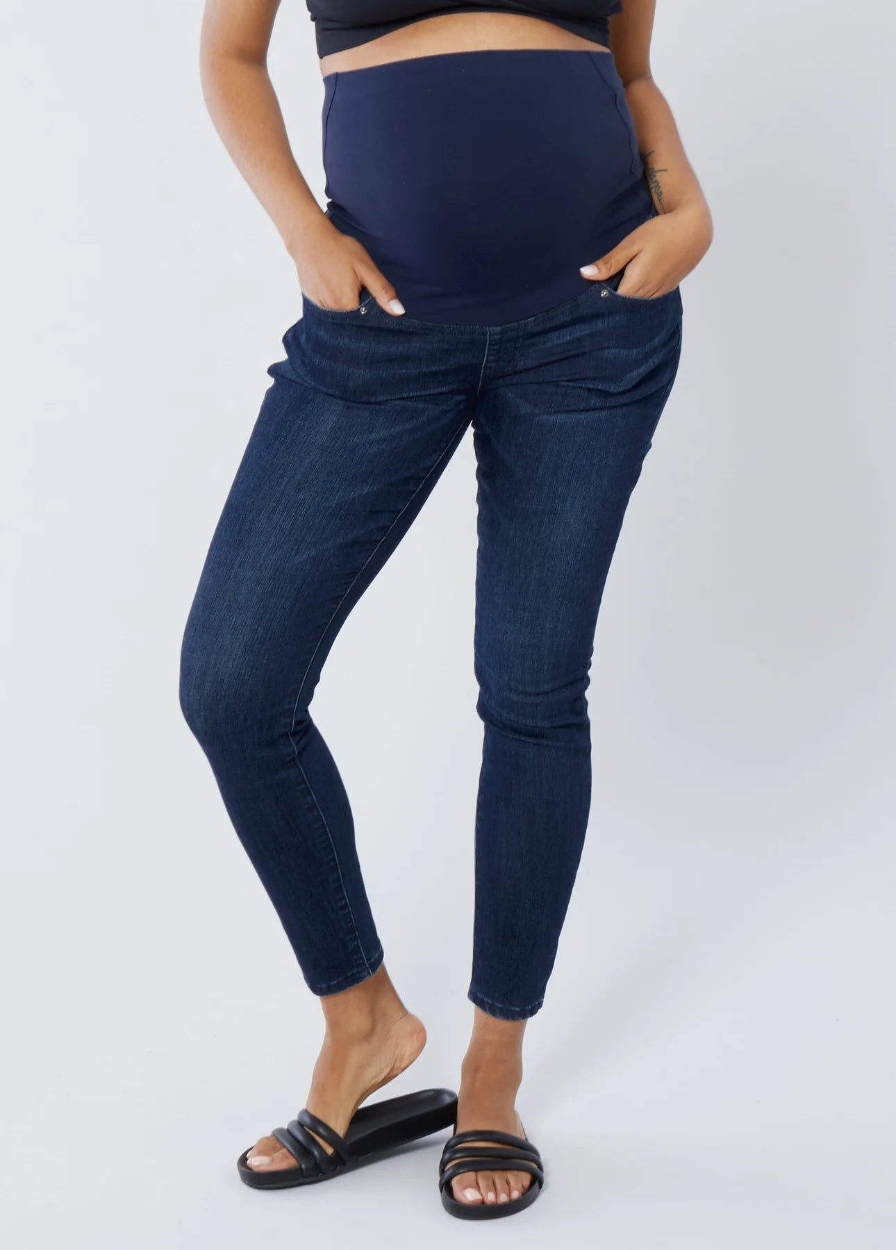 SKINNY JEANS FT. CROSSOVER PANEL® - Guam Baby Company