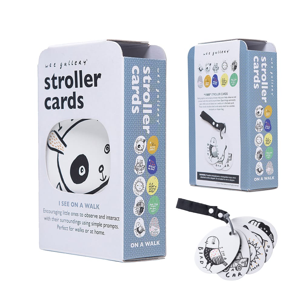Stroller Cards - I SEE ON A WALK - Guam Baby Company