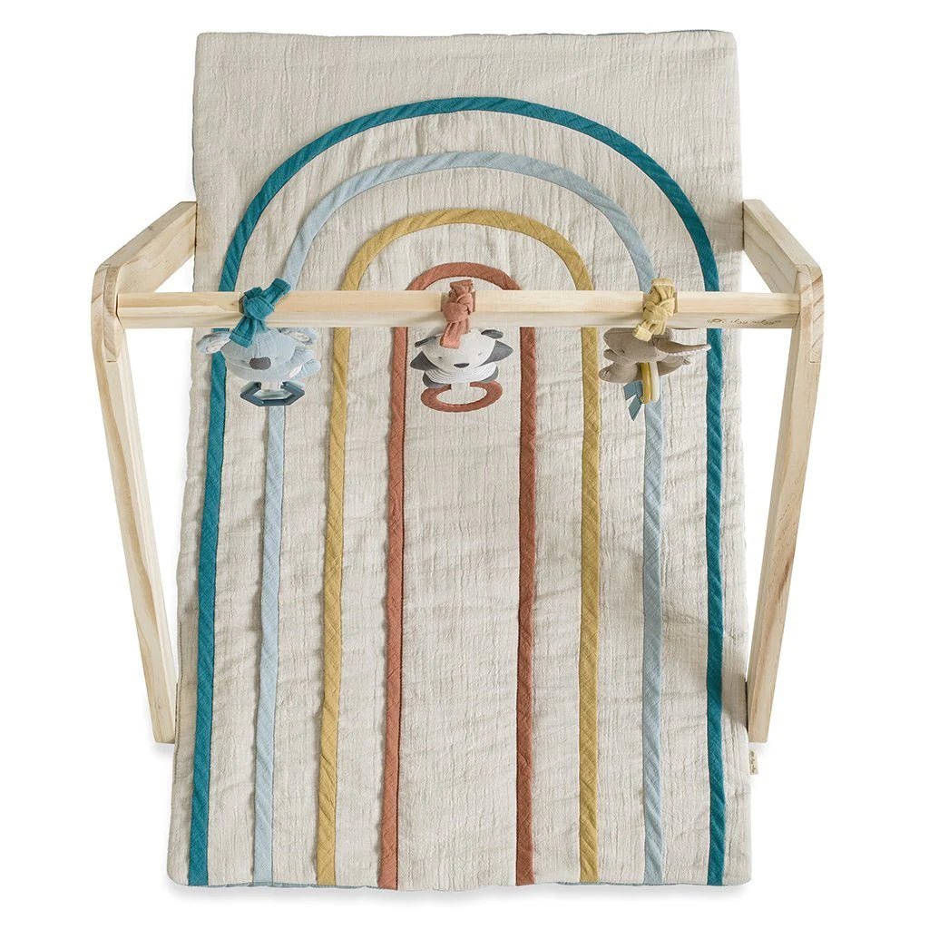 Teal Rainbow - BITZY BESPOKE™ RITZY ACTIVITY GYM™ - Guam Baby Company