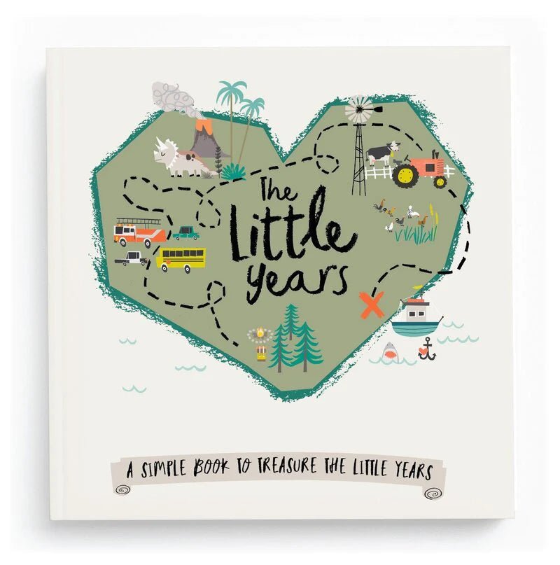 The Little Years Toddler Memory Book - Green - Guam Baby Company