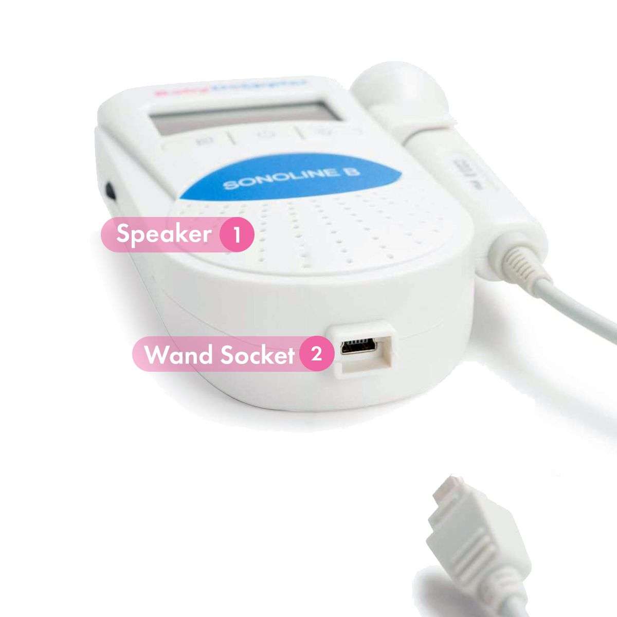 The Official BabyDoppler® Sonoline B Fetal Doppler (Blue) - Guam Baby Company