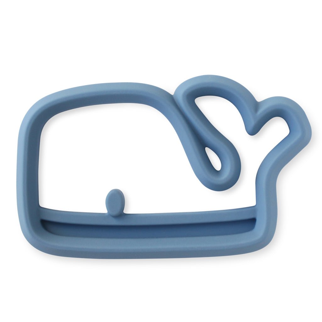 Whale Chew Crew™ Silicone Baby Teether - Guam Baby Company